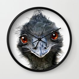 Hugh the Emu Wall Clock