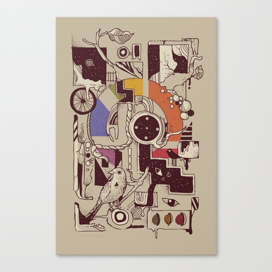 Somewhere Canvas Print