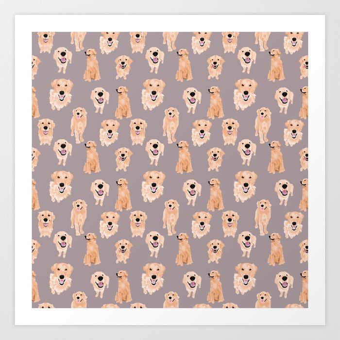 Golden Retriever Kunstdrucke Golden Retriever Kunstdrucke