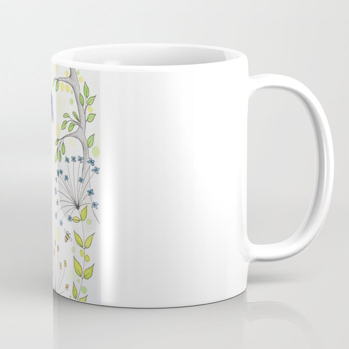 garden and bird Coffee Mug