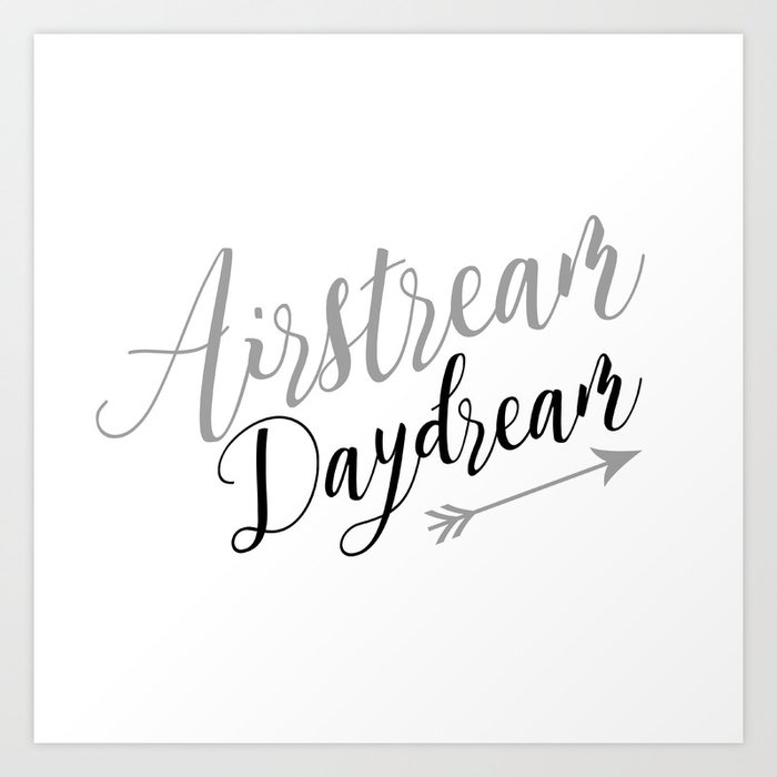 Airstream Daydream Art Print