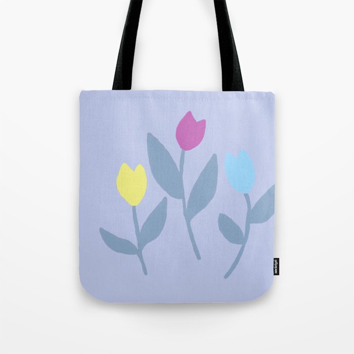 Three Tulips Tote Bag