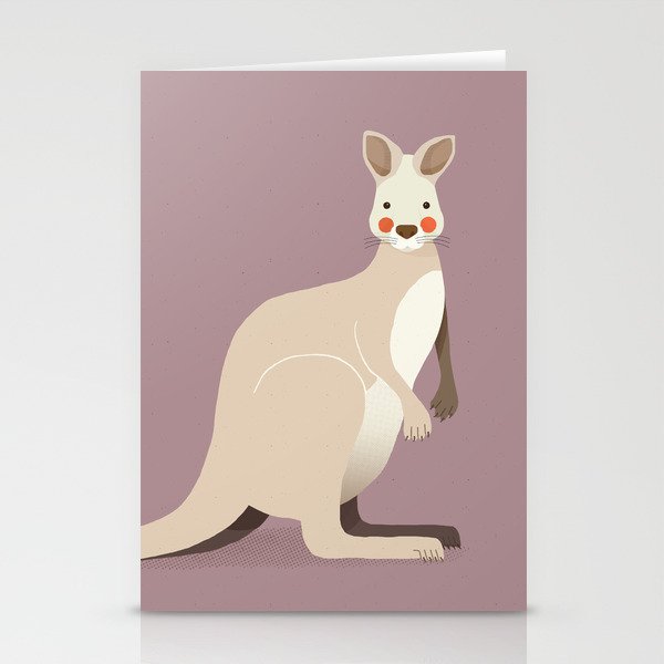 Kangaroo, Wildlife of Australia Stationery Cards