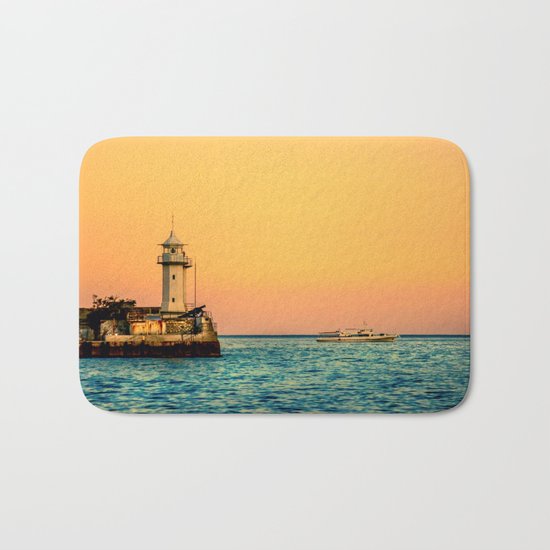 Old Lighthouse Bath Mat