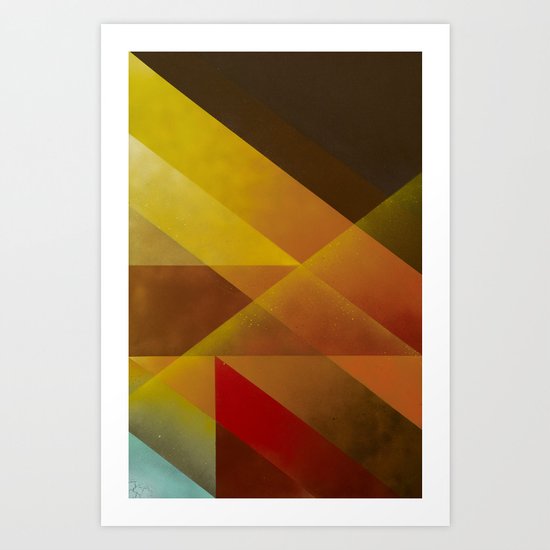 Jazz Festival 2012 (Number 2 in a series of 4) Art Print