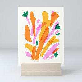 Abstract Flower Burst  Mini Art Print