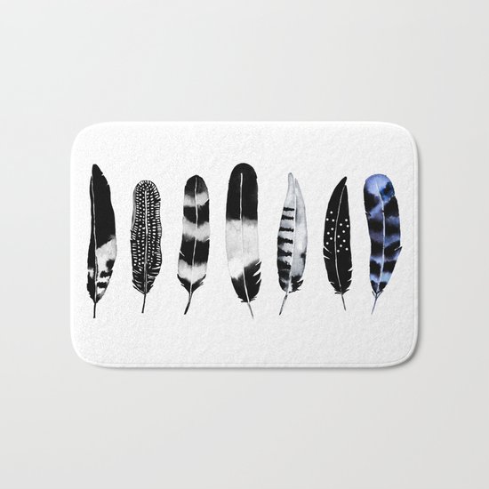 Feather Tribe Bath Mat