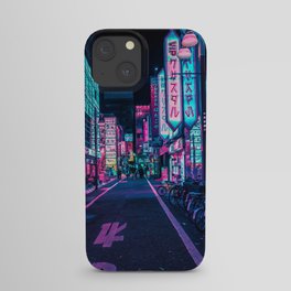 A Neon Wonderland called Tokyo iPhone Case