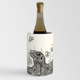 Komodo Dragon Basking in Beauty Wine Chiller