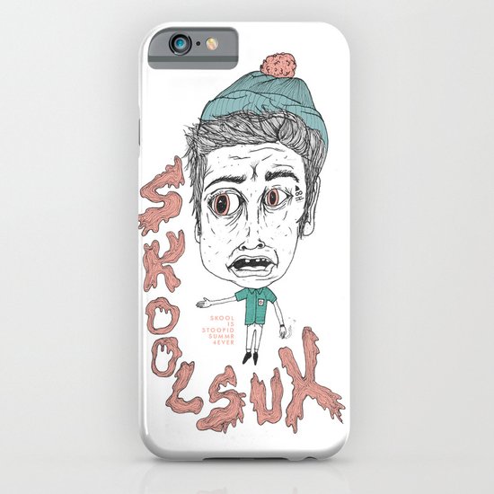 SKOOL SUX / SUMMR 4EVER iPhone & iPod Case