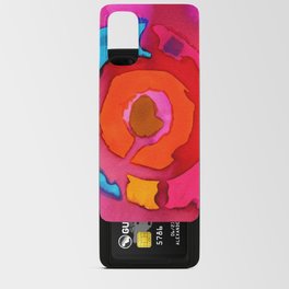 Abstract Desert watercolor Android Card Case