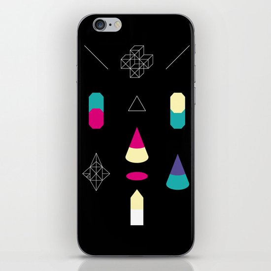 Play on Black iPhone & iPod Skin