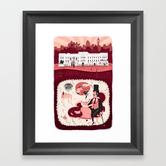 Brothel Framed Art Print