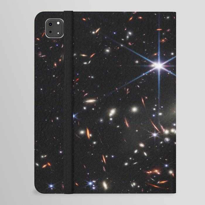 Galaxies of the Universe Webb's First Deep Field (NIRCam Image)  iPad Folio Case