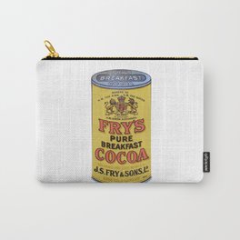 Tin Can Fry Cocoa Yellow Tin Pure Breakfast Carry-All Pouch