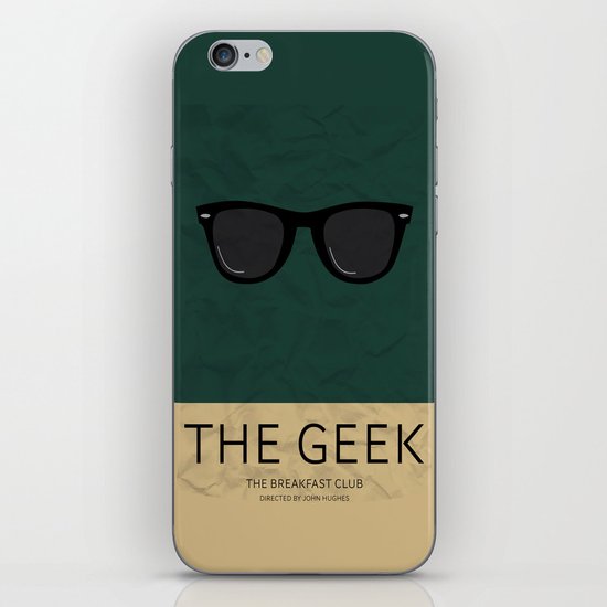 "The Geek" The Breakfast Club iPhone & iPod Skin