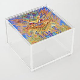 Kaleidoscope Cat Louis Wain Acrylic Box