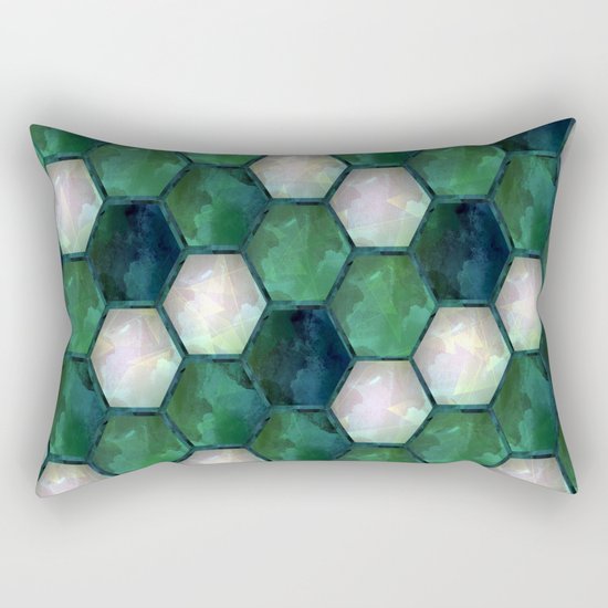 Geometric abstraction. Rectangular Pillow
