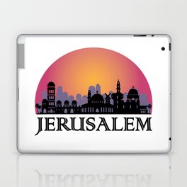 Jerusalem Old City Skyline - Israel Travel Laptop Skin
