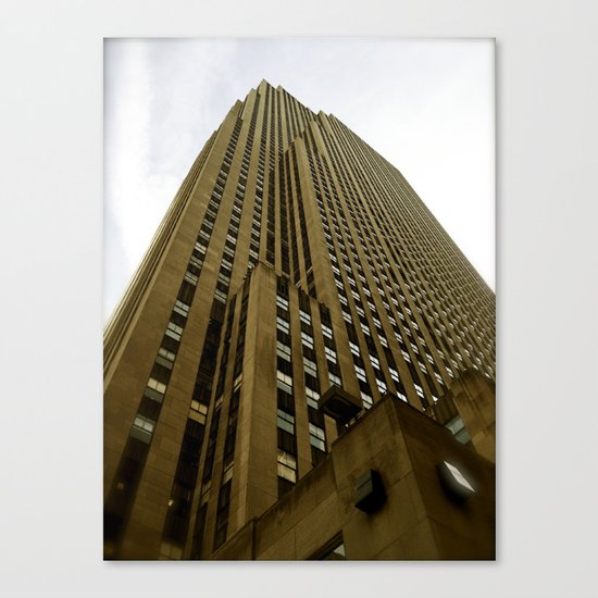 Rockefeller Building Canvas Print