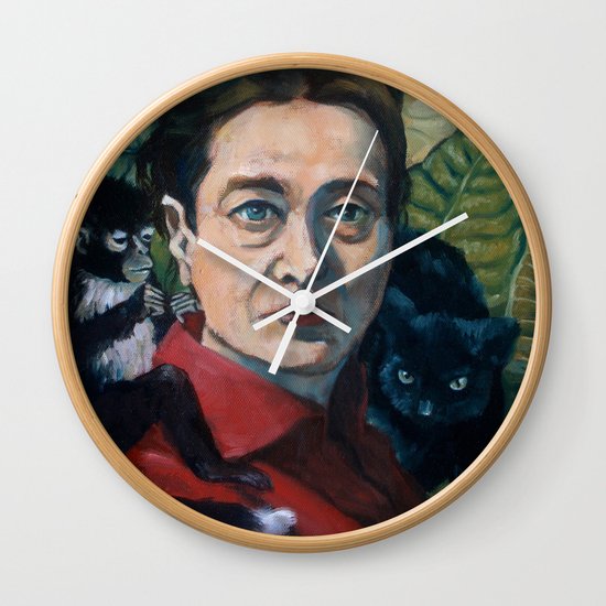 Simone DeBeauvoir Wall Clock