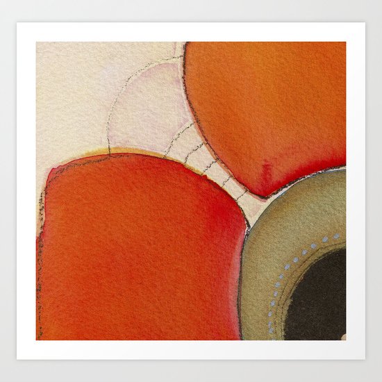 Tapas Abstract 4 Art Print