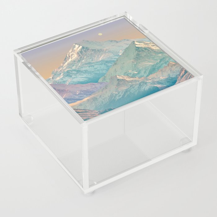 Pastel Landscape Acrylic Box