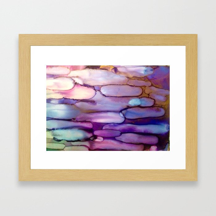 Purple Rain Framed Art Print