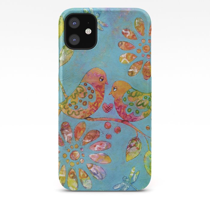 pattern love birds iPhone 11 case pattern love birds iPhone 11 case
