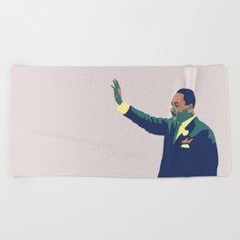 Martin Luther King Beach Towel
