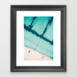 Swimming Pool No. 1 Framed Art Print