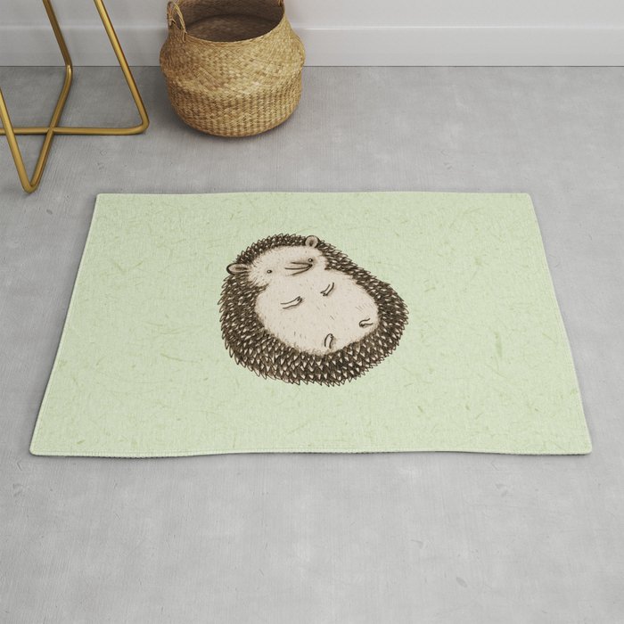 Plump Hedgehog Rug