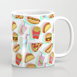 Rainbow Fast Food Coffee Mug