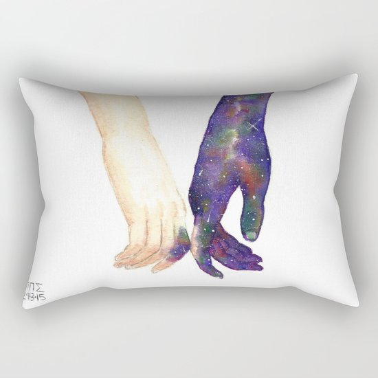 Let's Share Our Universes Rectangular Pillow