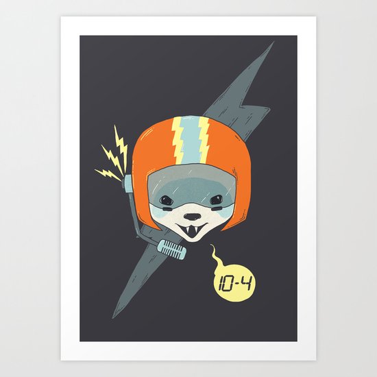 Callsign: Bandit Art Print