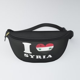 I Love Syria Fanny Pack