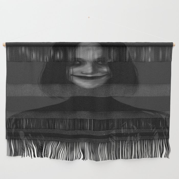 horror scary art for Psychological lovers women and men Wall Hanging