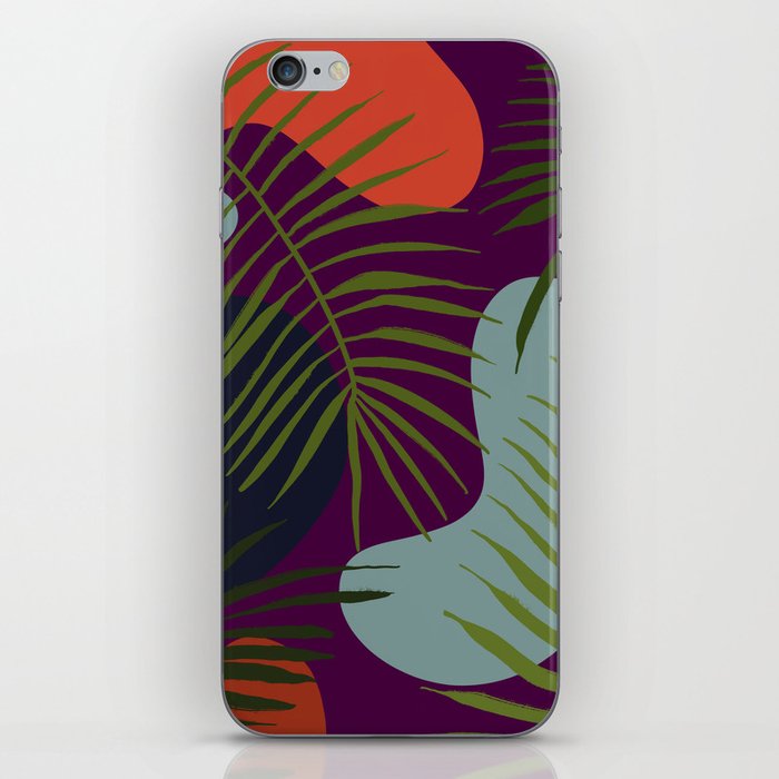 Palm Fronds Art II iPhone Skin