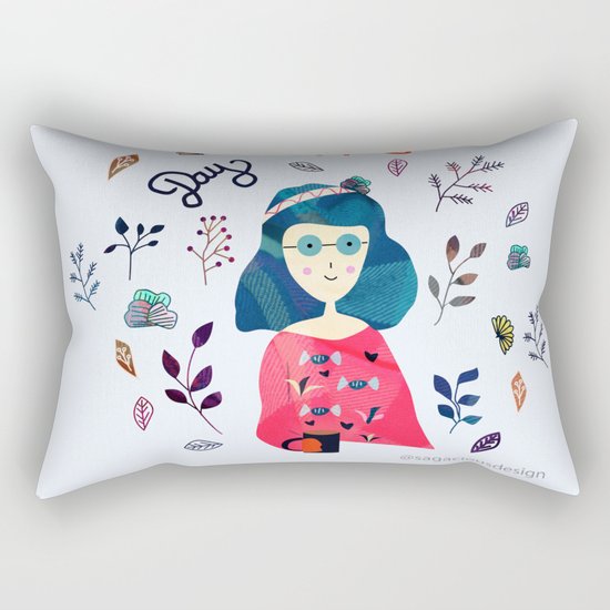Happy Day Rectangular Pillow