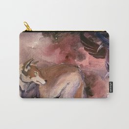 Wolf and Crow Carry-All Pouch
