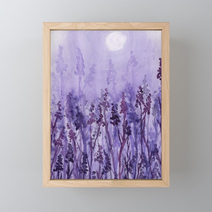 Under Purple Skies #1 Framed Mini Art Print