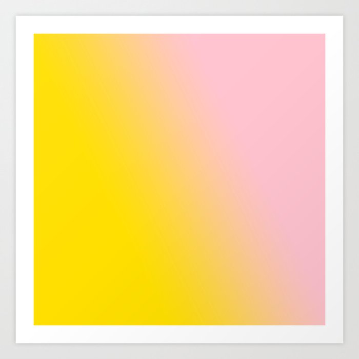 Simply Gradient Art Print