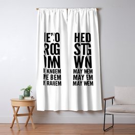 Inspiration Quote Blackout Curtains Society6