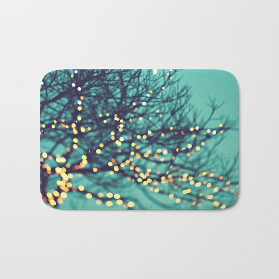 twinkle lights Bath Mat