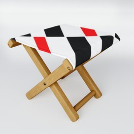 New Optical Pattern 89 Folding Stool