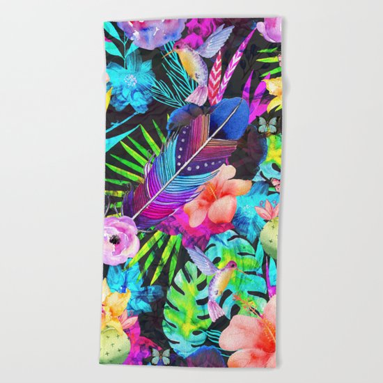 Spring love Beach Towel