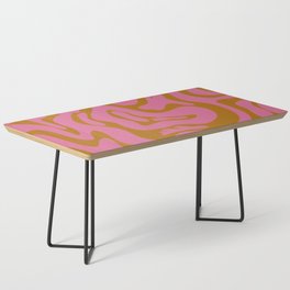 17 Abstract Liquid Swirly Shapes 220725 Valourine Digital Design Coffee Table