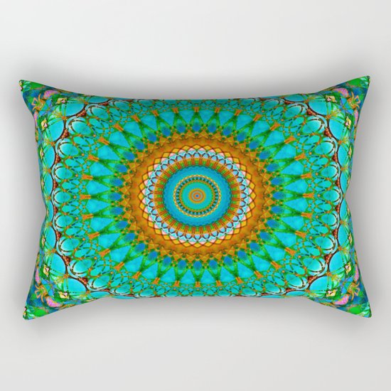 Geometric Mandala G388 Rectangular Pillow