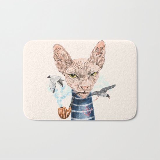 Sphynx Cat II Bath Mat
