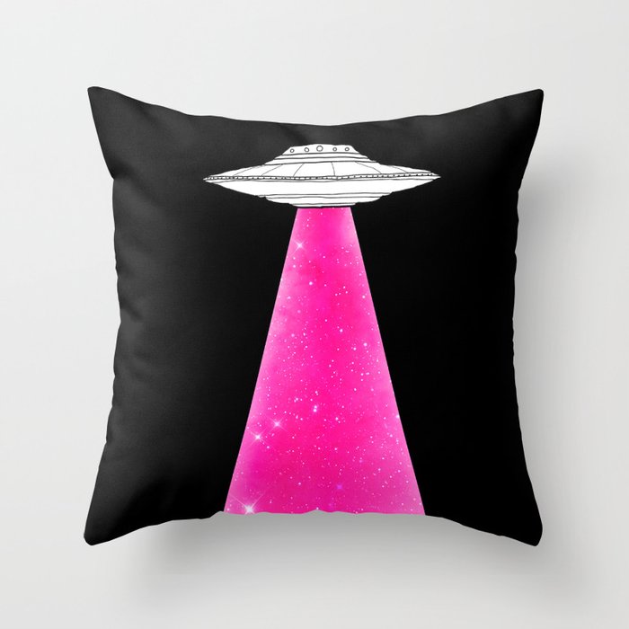 UFO Throw Pillow